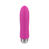 Mini Vibrator Exclusive Bullet cu 10 moduri de vibratii si incarcare USB, 9 cm, roz