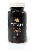 Capsule TITAN BIG Plus Platinum, supliment alimentar pentru bărbați, 60 capsule