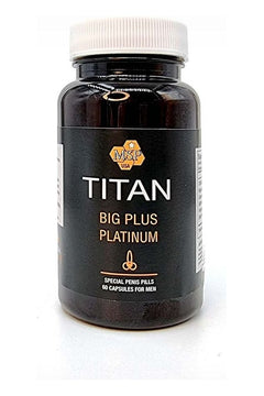Capsule TITAN BIG Plus Platinum pentru marirea penisului, 60 capsule SOLLUXE Every box holds joy - unbox it!