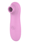 Stimulator clitoris cu suctiune si 10 moduri de vibratii, incarcare USB, silentios, silicon premium, roz SOLLUXE® Every box holds joy-unbox it!