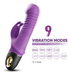 Vibrator Rabbit ZING cu 9 moduri de vibratii si incarcare magnetica, silentios, silicon premium, mov SOLLUXE® Every box holds joy-unbox it!