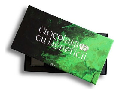 Ciocolata cu Beneficii Cio&co ''Intense Party''-Dulce cu lapte,1 cutie x 8 buc (verde)