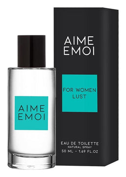 Parfum cu feromoni Aime Emoi Lust EDT, pentru femei, 50 ml SOLLUXE® Every box holds joy-unbox it!