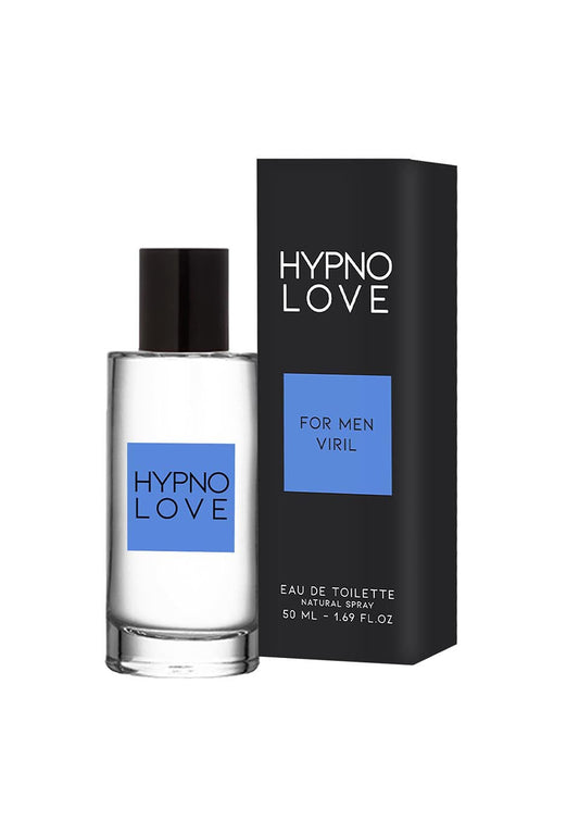 Parfum cu feromoni Hypno Love Viril EDT, pentru barbati, 50 ml