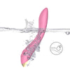 Vibrator punctul G FLAMINGO cu 9 moduri de vibratii si incarcare USB, flexibil, silentios, silicon premium, roz