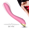 Vibrator punctul G FLAMINGO cu 9 moduri de vibratii si incarcare USB, flexibil, silentios, silicon premium, roz