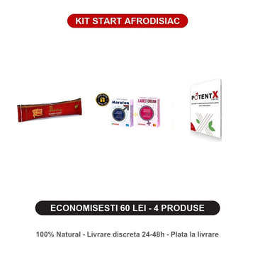 Kit Start Afrodisiac — 4 produse, economisesti 60 lei