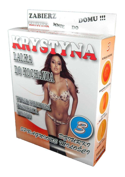 Păpușă gonflabilă Krystyna SOLLUXE Every box holds joy - unbox it!