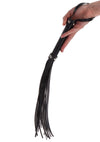 Bici pentru jocuri erotice si bondage Large Whip 47 cm, design premium si elegant, negru