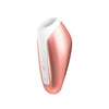 Stimulator clitoris Satisfyer Love Breeze cu suctiune si 11 moduri de vibratii, incarcare USB, silentios, silicon premium, rose gold ErosVita