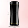 Masturbator FOX ultrarealist, cu capat dublu si material CyberSkin, negru