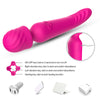 Vibrator Wand Mission cu 9 moduri de vibratii, functie de incalzire si incarcare USB, silentios, roz