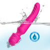 Vibrator Wand Mission cu 9 moduri de vibratii, functie de incalzire si incarcare USB, silentios, roz