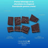Ciocolata cu Beneficii Cio&co ''Play on my mind'', 1 cutie x 8 buc (albastru) SOLLUXE Every box holds joy - unbox it!