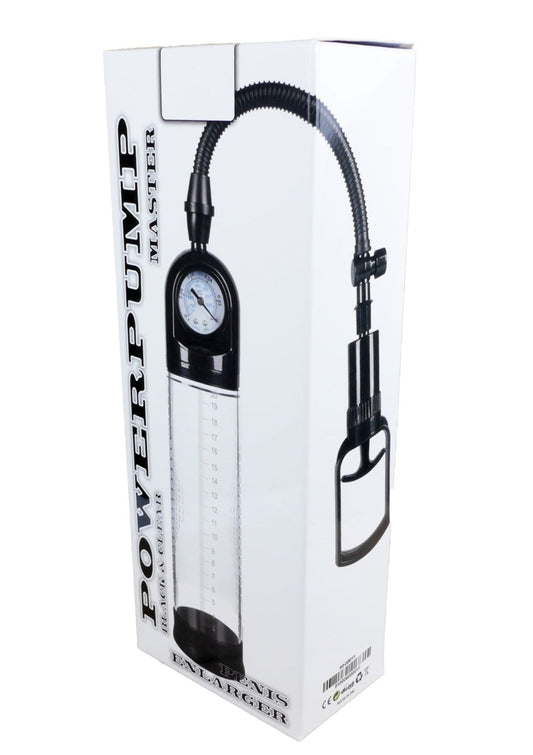 Pompa pentru marire penis PowerPump Master premium, crestere sustinuta si erectie puternica, manuala ErosVita