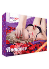 Romance Gift Set  – Set erotic romantic BDSM, 10 piese rosii pentru cupluri