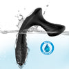Vibrator pentru prostata si perineu STORM cu 9 moduri de vibratii, incarcare magnetica, silicon premium, negru