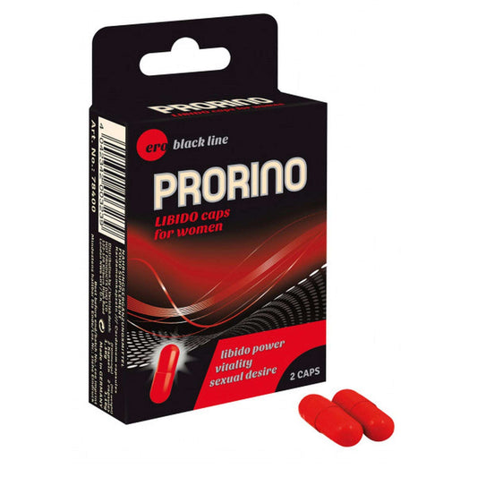 PRORINO Libido pentru stimularea dorintei sexuale si cresterea libidoului, pentru femei, 2 capsule SOLLUXE Every box holds joy - unbox it!