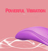 Stimulator clitoris cu 10 moduri de vibratii, ultrasubtire si portabil, telecomanda wirelss, incarcare USB, mov ErosVita