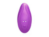 Stimulator clitoris cu 10 moduri de vibratii, ultrasubtire si portabil, telecomanda wirelss, incarcare USB, mov ErosVita