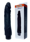 Vibrator realist Real Skin Multispeed 22.5 cm, intensitate vibratii reglabila, negru ErosVita