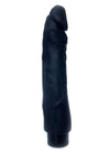 Vibrator realist Real Skin Multispeed 22.5 cm, intensitate vibratii reglabila, negru ErosVita