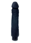Vibrator realist Real Skin Multispeed 22.5 cm, intensitate vibratii reglabila, negru ErosVita