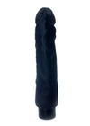 Vibrator realist Real Skin Multispeed 22.5 cm, intensitate vibratii reglabila, negru ErosVita