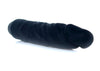 Vibrator realist Real Skin Multispeed 22.5 cm, intensitate vibratii reglabila, negru ErosVita