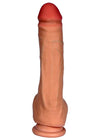 Vibrator realistic ZEUS LOVECLONEX 22.5 cm, 7 moduri de vibratii, telecomanda