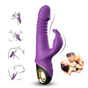 Vibrator Rabbit ZING cu 9 moduri de vibratii si incarcare magnetica, silentios, silicon premium, mov