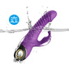 Vibrator Rabbit ZING cu 9 moduri de vibratii si incarcare magnetica, silentios, silicon premium, mov