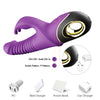 Vibrator Rabbit ZING cu 9 moduri de vibratii si incarcare magnetica, silentios, silicon premium, mov